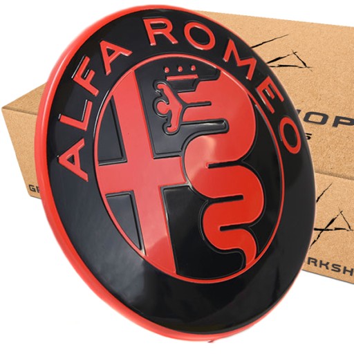 ZNAK ALFA ROMEO 74 mm 147 156 159 ODZNAK MITO