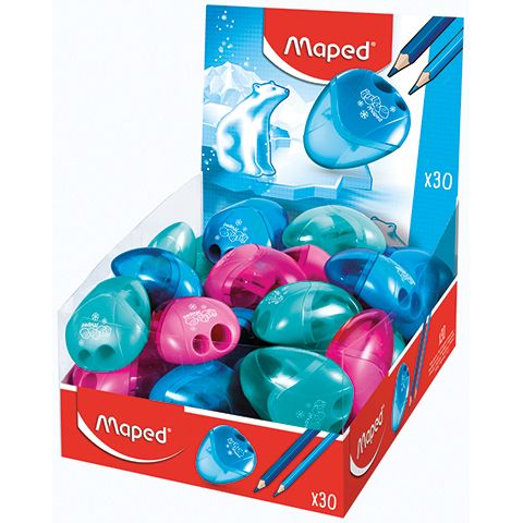 Dvojité orezávatko MAPED Igloo2 s nádobkou
