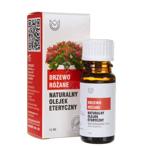 100% prírodný esenciálny olej z ružového dreva 12 ml