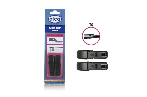 Adaptér ALCA AA300520 TYP6 2 ks. blister T6 SLIM TOP ALCA / HEYNER