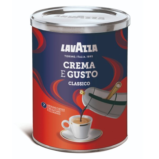 Lavazza Crema e Gusto Classico mletá káva 250g