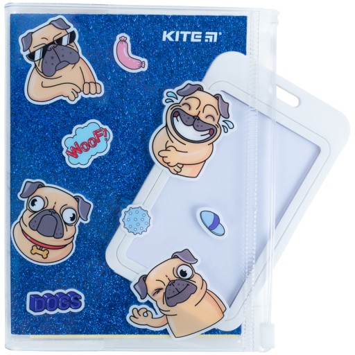 ZÁPISNÍK ZÁPISNÍK DENNÍK A6 PSA MOPS KITE