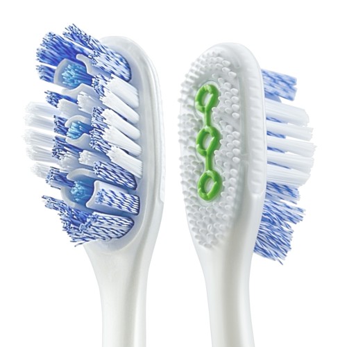Stredná zubná kefka Colgate Optic White 360