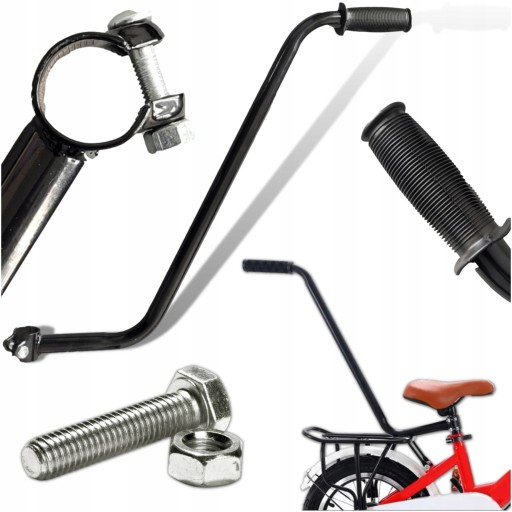 RUKOJEŤ VODIČA BICYKLA, TLAK TYČ NA UČENIE