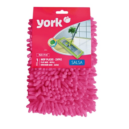 Mikrovláknový plochý mop York Salsa mix tip