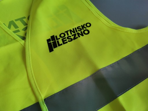 Reflexná vesta s potlačou LOGA