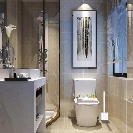 SILIKÓNOVÁ TOALETNÁ KEFA NA KÚPEĽŇOVÚ WC