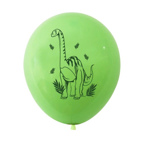 LATEXOVÝ BALÓN DINOSAUR HELIUM NA NARODENINOVÝ PLES 10 KS