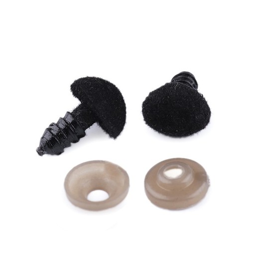 ČIERNY SEMIŠ MASKOT NOS 10x12 mm
