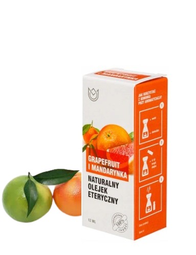 PRÍRODNÝ OLEJ Z GRAPEFRUITU A TANGERINKY VONNÝ OLEJ 10ml