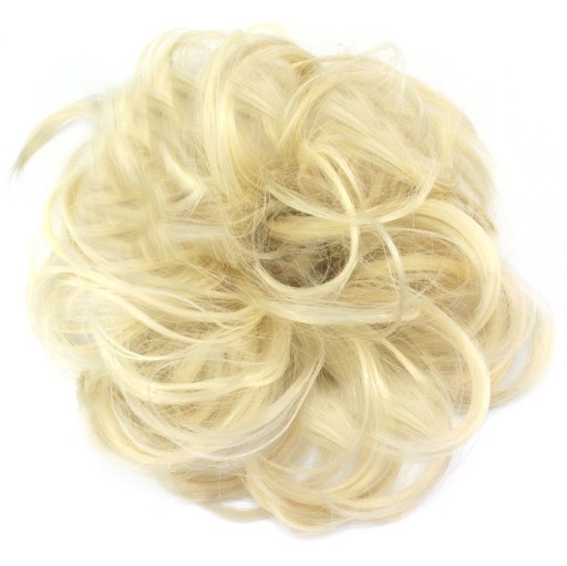 MESSY BUN STUHA NA VLASY SUPER KVALITNÁ Blondínka 1