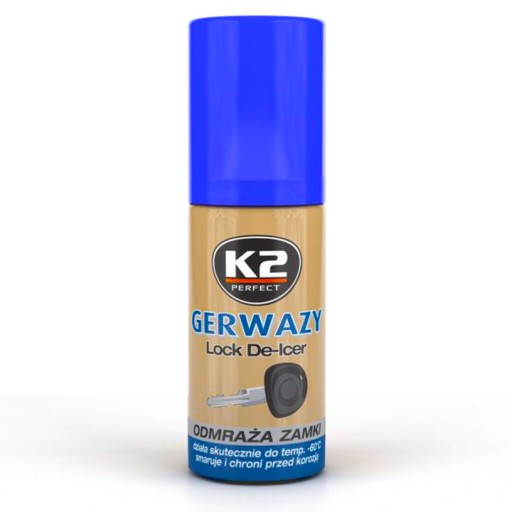 K2 GERWAZY ROZMRAZOVAČ ZÁMKU -60 STUPŇOV 50ml