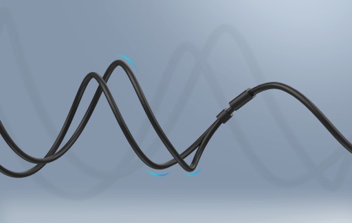 UGREEN KÁBLOVÝ ADAPTÉR AUDIO AUX SPLITTER SLÚCHADLÁ MINIJACK MIKROFÓN 20CM