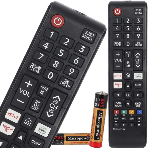DIAĽKOVÉ OVLÁDANIE PRE TV SAMSUNG S NETFLIX - VŠETKY MODELY