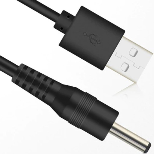 NAPÁJACÍ KÁBEL USB NABÍJAČKA DC 5,5 mm 5V