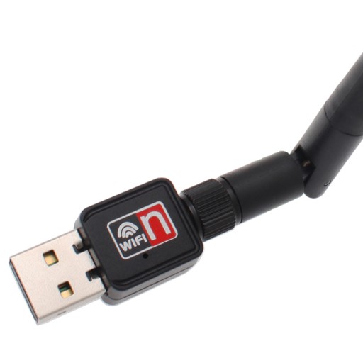 BEZDRÔTOVÁ WIFI USB KARTA S ANTÉNOU RTL8188FU pre NBOX ZGEMMA E2 DEKODÉR