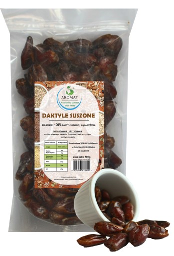 Sušené datle bez semien 500g, lahodné, Super kvalita