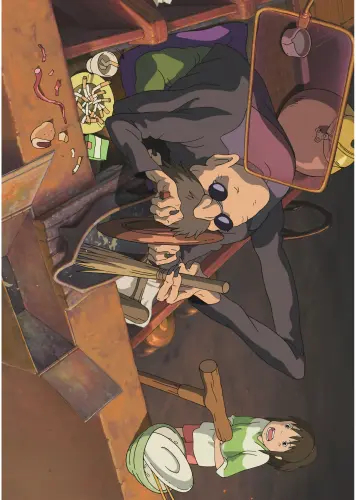 Anime Manga Spirited Away smradľavý plagát 033 A3