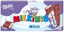 Milka Milminis tyčinky mliečnej čokolády 87,5g tyčinka s čokoládovou náplňou