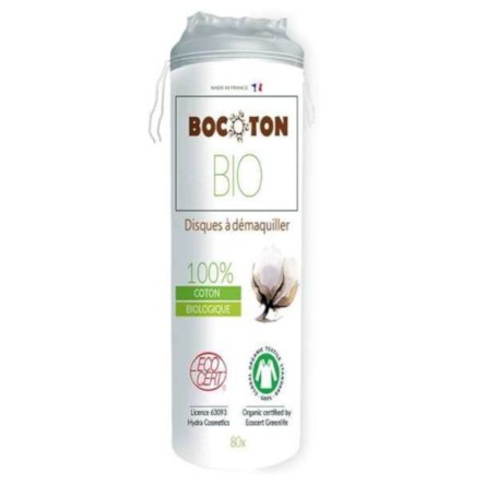 BIO BOCOTON Vatové tampóny okrúhle 80 ks