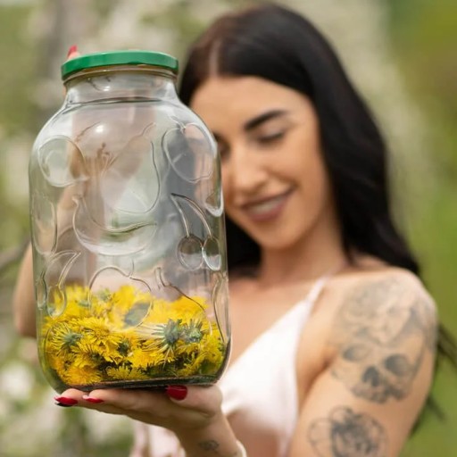 JAR SKLENENÁ JAR 5l PRÍPRAVKY LIKÉRY + viečko