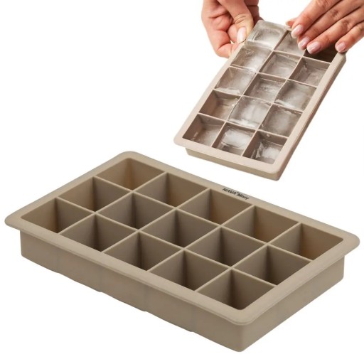 Silikónová forma na ľad na veľké kocky ľadu