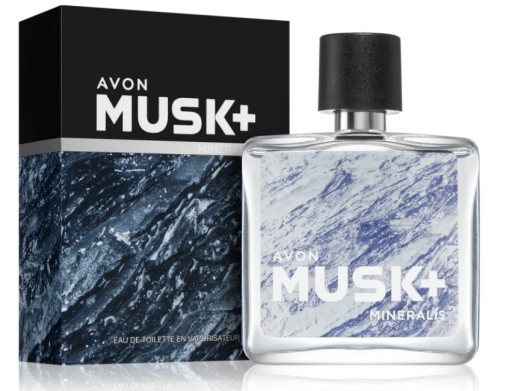 AVON MUSK+ MINERALIS toaletná voda 75 ml