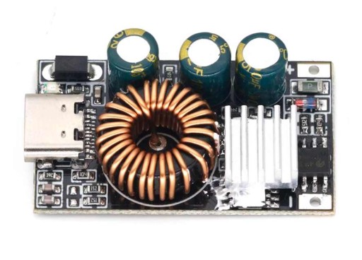 MODUL RÝCHLEHO NABÍJANIA USB-C QC3.0 9V 3A E08B