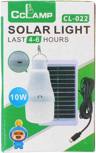 Solárna LED žiarovka Solárna kempingová lampa