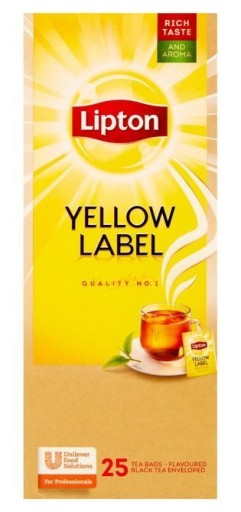 Lipton Yellow Label čierny čaj 25x1,8g