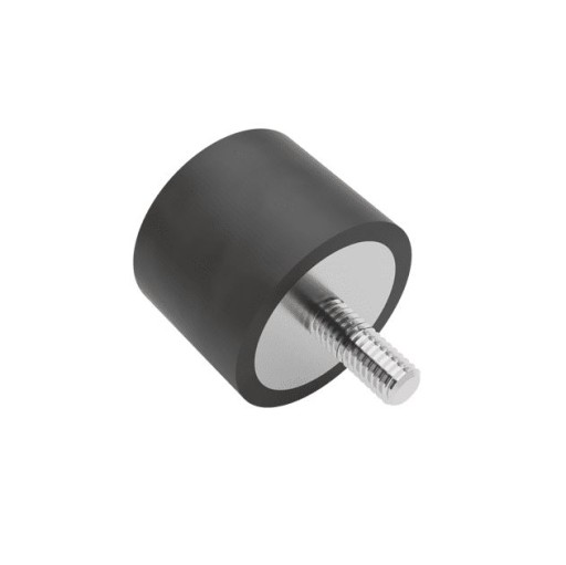 Gumová pätka, vibroizolátor typ D 40x20 mm M8x25