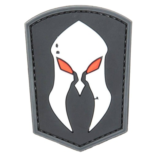 3D PRILBA MONDERNO NÁŠIVKA SYMBOL GFC, ŠEDÁ