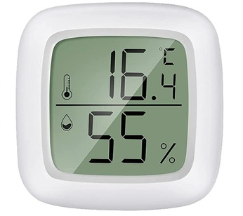 Presný TEPLOMER HYGROMETER Elektronická IZBA + KOMPAKTNÁ BATÉRIA