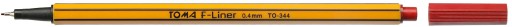 TOMA F-LINER FINNER TO-344 RED