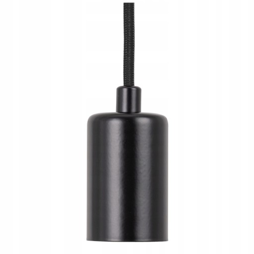 ZÁVESNÉ stropné svietidlo, ozdobný držiak žiarovky E27, LAMPA LOFT Black