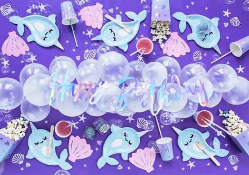 Taniere Narwhal Fish Sea Birthday 6 ks