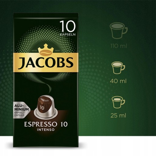 Jacobs espr kapsuly 10 komp. Nespresso(r)* 10 ks