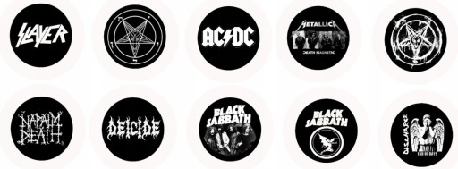 BADZIK PUNK METAL ANARCHY PENTAGRAM PIN