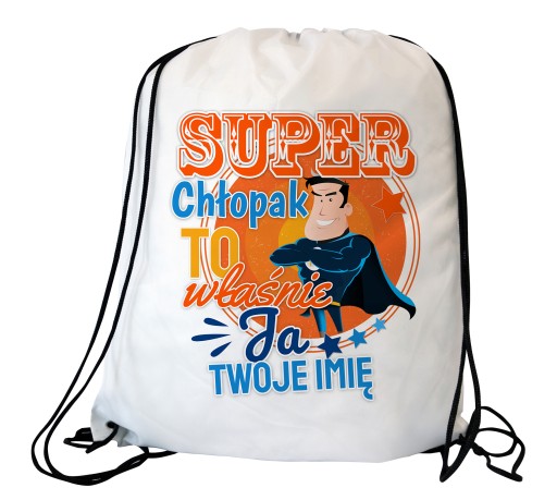CHLAPČENSKÝ DEN batoh na topánky s MENOM