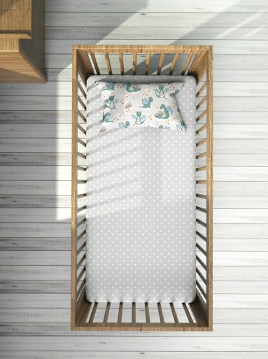 JERSEY BAVLNA PREStieradlo 120x60cm BABYMAM