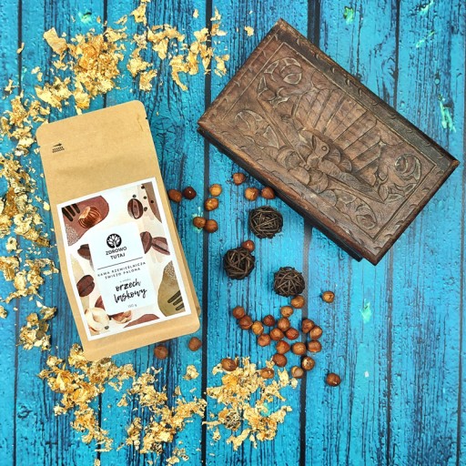 Zrnková káva s príchuťou ORECH Arabica, čerstvo pražená Zdravá tu 150 g