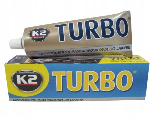 K2 TURBO ĽAHKÁ BRÚSNA VOSKOVÁ PASTA NA FARBU