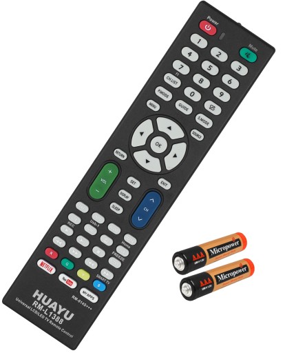 UNIVERZÁLNE DIAĽKOVÉ OVLÁDANIE PRE LCD/LED TV BATERIE NETFLIX YOUTUBE ZDARMA