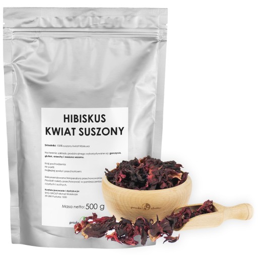 IBIŠEK SUŠENÝ kvet ibišteka 0,5 kg