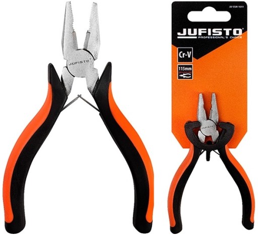 JUFISTO MINI UNIVERZÁLNE KOMBINOVANÉ KLIEŠTE 115mm