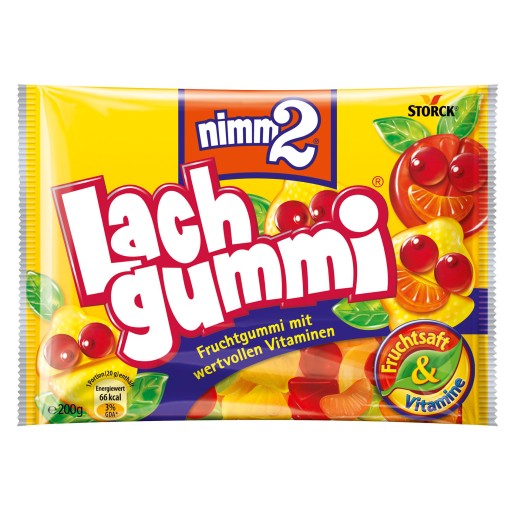 Nimm2 Lach Gummi želé 250 g z Nemecka