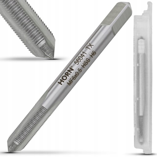 MF6 RUČNÝ ZÁVIT MF6x0,5 mm HSS DIN-2181/1P