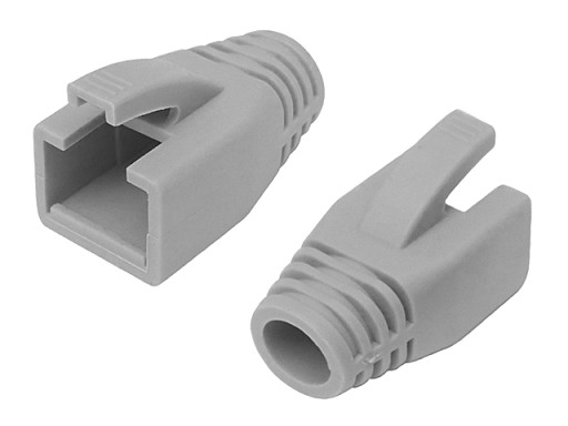 RJ45/8P8C STP zástrčka tienená kat.6A krútená dvojlinka AWG23-26 chvostová spona SOLARIX