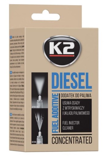 K2 DIESEL 50 ML ČISTIČ VSTREKOVAČA 312