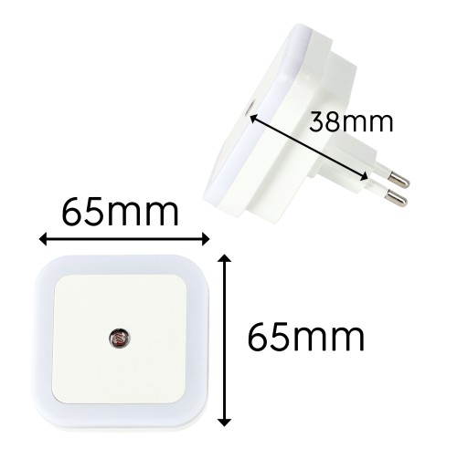 LED nočná lampa pre kontakt DUSK SENSOR